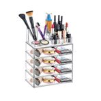 Intekcity Makyaj Düzenleyici Set 5 Katlı 4 Çekmeceli Akrilik Organizer