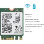 Intel 8265Ngw Wi-Fi Modül / Kablosuz Ağ Adaptörü – Pcıe / 802.11Ac Dual Band