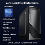 Intel Celeron G6900 4gb 256GB SSD Freedos 300W Mini Tower Masaüstü Bilgisayar - Monitör Hariç (Tek Kasa)