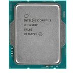 Intel Core İ3 12100F Tray 3.3 Ghz 4 Çekirdek 12 Mb Cache Lga1700 Soket 10Nm Kutusuz İşlemci