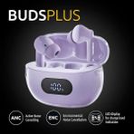 Intenso Budsplus Gerçek Kablosuz Kulaklık Mor T310AE Anc Bluetooth 5.4