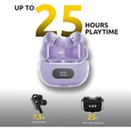 Intenso T313AE Budsplus Bluetooth 5.4 Anc/enc -Mor Gerçek Kablosuz Kulaklık Germany**türkiye Garantili**