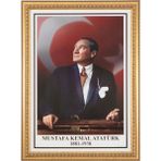 İnter İNT-026 50x70 cm Varaklı Atatürk Portresi