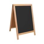 Inter İNT-411 Ahşap A Tipi 60 X 90 cm Menü Tahtası