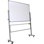 İnter INT-630 100x140 Alüminyum Çerçeve Lamine Yüzeyli Tekerlek Ayaklı Yazı Tahtası