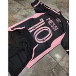 İnter Miami Yeni Sezon Messi Siyah Futbol Forması Şortlu