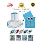 İnter Sunny Çok Amaçlı Yıkama ve Kurutma Filesi, Fermuar Korumalı, Petek Mesh Dokulu, Ayakkabı ve Hassas Kıyafetler için