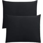 INTER Z 2 Adet Pamuklu Yastık Kılıfı 50 x 70 Cm Siyah