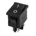 İntercom IC-122 4 Pinli Siyah Işıksız Mini Yükseltici Anahtarı