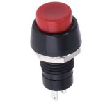 İntercom IC-190 10 mm Yuvarlak Plastik Anahtarlı Kalıcılı Buton