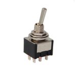 İntercom IC145 6 Pin 3 Konumlu On-Off-On Toggle Switch