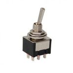 İntercom IC146 6P Yaylı On-Off 32x13x7 mm Toggle Switch