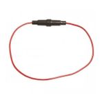 İntercom IC237C Kablolu 5x20 mm Siyah Sigorta Yuvası