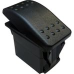 INTERCOM IŞIKSIZ 3P ON-OFF-ON 12-24V YAYLI MARIN SWITCH (IC-134M-N6)