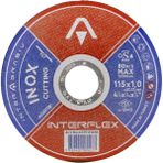 Interflex İNTERFLEX115X1.0X22.23MM Kesme Taşı 50 Adet - Gri