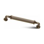 Interio Melis Antik Sarı Lüks Mobilya Dolap Çekmece Kulp 288mm