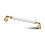 Interio Melis Beyaz Altın Lüks Mobilya Dolap Çekmece Kulp 224MM