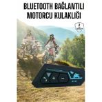 İnterkom Intercom Kask Kulaklık Bt22 Bluetooth Motosiklet Kulaklık 5.0 Bluetooth Mir25877177