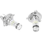 Internet 2 Adet Yüksek Güç LED H4 Hb2 9003 Ampul 100 W 20LED Araba Sis Far Lambası Farlar 6000 K Beyaz (Yurt Dışından) - set