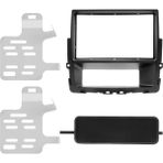 İnternet 2 Din Araba Radyo Fasya Nissan Primastar Opel Vivaro Renault Trafic Iı Kurulum Çerçeve Paneli DVD Yüz Plaka Trim (Yurt Dışından) - option - Renkli