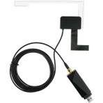 Internet Dab + Anten USB Adaptörü ile Android Araba Radyo Gps Stereo Alıcı Oynatıcı Için Evrensel (Yurt Dışından) - Siyah