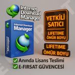 İnternet Download Manager + Winrar Hediyeli ( Ömür Boyu 1 Cihaz )