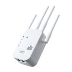 İnternet güçlendirici, kablosuz tekrarlayıcı | 1200Mbps En Güçlü WiFi Extender | 4 bağlantı noktası çift bant 5GHz/2.4GHz, ağ yönlendirici, erişim noktası, ev için uygulama kurulumu