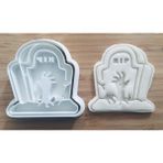Internos Design Halloween Mezar Taşı Figür Oyuncak - Beyaz