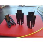 Internos Design Hareketli Eklemli Minecraft Enderman Figürü - Siyah