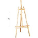 Interpano Masaüstü Şövale 70 cm Naturel