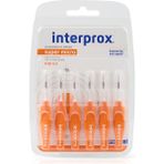 İnterprox Interprox Supermicro Arayüz Fırçası Orta Sertlikte 6'lı Paket Turuncu Renkli Diş Fırçası