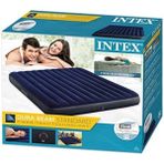 intex 64755 3 Kişilik Şişme Yatak 183X203X25 Yüksek Konfor Sağlayan Kadife Kaplama 0,52 mm Vinyl