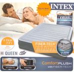 Intex 67770 Elektrikli Kadife Kaplı Şişme Yatak