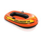 Intex Explorer Şişme Bot 100 55 kg 147X84X36 -Intex - Turuncu