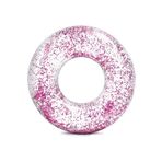 Intex Glitter Tube Şeffaf Havuz Deniz Yüzme Simidi 1.07cm
