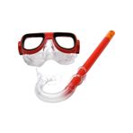 İntex Kart. Oval Gozluklu Kc.Snorkel Set - Kırmızı