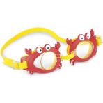 Intex Renkli ve konforlu yüzücü gözlüğü, 3-8 yaş, eğlenceli tasarım, kırmızı renk - 0 - 3 Yaş - Açık Gri