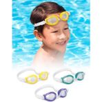 intex Renkli Yüzücü Gözlüğü, Konforlu ve Şık Tasarım, Suya Dayanıklı, Rahat Kullanım - 0 - 12 Ay - Altın