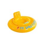 İntex Sarı Oturaklı Çocuk Flatörü My Baby Float Havuz Simidi 70 Cm