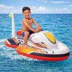 intex Şişme Jet Ski Oyuncak Çocuk Deniz Yatağı – Havuz & Plaj Eğlence Aracı - Kırmızı