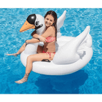 Intex Şişme Kuğu Binici Çocuklar İçin Şişme Beyaz Kuğu Havuz
