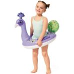 intex Wet Set Collectıon Tavuz Kuşu Figürlü Çocuk Havuz Deniz Simidi 58 cm 3-6 Yaş - 1 - Mor