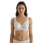 Intive Comfort Pamuklu Leopar/Çiçek Desen Toparlayıcı Kalın Askılı Kopçalı Sütyen (85-95)