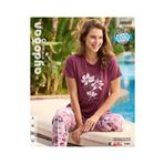 İntive Lingerie Aydoğan Homewear Gül Kurusu Çiçek Baskılı Viskos Yazlık Pijama Takımı-240055 Gül Kurusu M