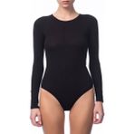 Intive Lingerie Nbb 0 Bisiklet Yaka Alttan Çıtçıtlı Body/Atlet -2946 - M - Siyah