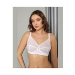 İntive Lingerie NBB Dantelli D Cup Toparlayıcı Balenli Kalın Askılı Mücize Sütyen -377 Beyaz 95D