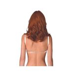 İntive Lingerie NBB Sırt Dekolte Kıyafetler İçin Sırtı Şeffaf Yarı Destekli Straplez Sütyen -3586 Beyaz 80B