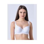 İntive Lingerie NBB Toparlayıcı Şekillendirici Balenli Basic Sütyen (B-C-D cup) -3613 Beyaz 70D