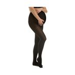 İntive Lingerie Siyah 40 Denye Omak Mat Konforlu Hamile Külotlu Çorap Siyah L