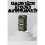 İntora Bluetooth Hoparlör Yüksek Ses Kaliteli Büyük Boy Çift Çıkışlı Ses Bombası - Seçenek